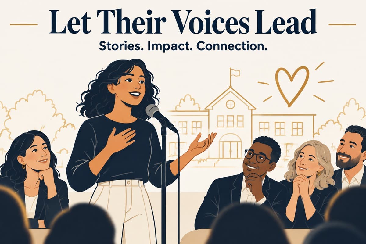 Let the people you serve share their stories and the impact of the work